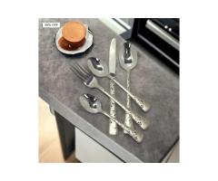 Silky Laser White Three Cutlery