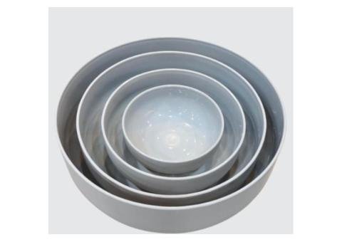 Splash Bowl Round Set of 4 (Without Lids) - 2/2