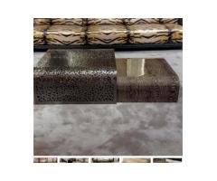 Stainless Steel Modern Luxury Custom Handmade Coffee Table