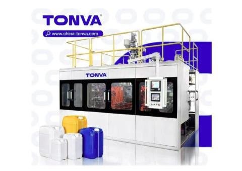25L three-layer palm oil jerrycans hybrid co-ex blow molding machine - 2/2