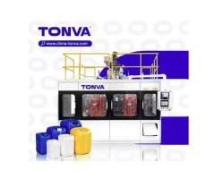 20L 25L 30L three-layer plastic chemical drum hybrid co-ex blow molding machine