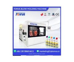 Plastic painting pen brush bottles 3 cavities hybrid blow molding machine