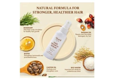 Akaril Hair Growth Serum Benefits for Thicker Hair - 3/3