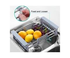Adjustable Over-Sink Expandable Basket