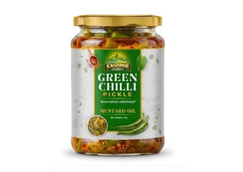 Green Chili Pickle in Mustard Oil - 2/2