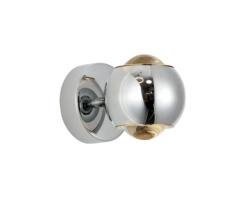 OS-BD055 Silver Crystal Ball Wall Lamp