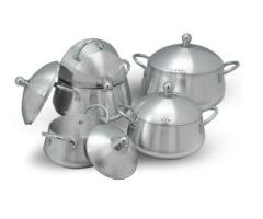 United Belly Metal Finish Set – 10-Piece Cookware