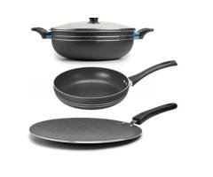 Non-Stick Trio 3-Piece Cookware Set – Rs 8,999