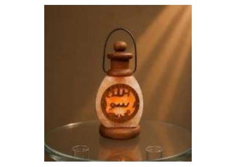 3D Printed Ayat Salt Lantern – Himalayan Salt Decor | Rs. 1,800