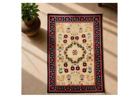 4x6 ft Prisoner Made Carpets – Handmade Artisan Rug - 2/3