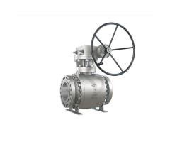 Black water, ash water, and coal slurry ball valve