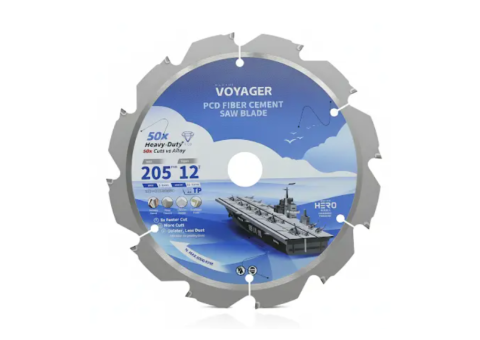 205mm 12T PCD Fiber Cement Saw Blade – 8 Proven Cutting Benefits - 1/3