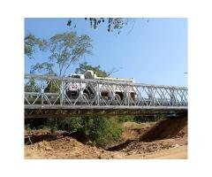 CB 200 Bailey Bridge – 27-Meter Double-Row Single-Layer Reinforced Bailey Bridge