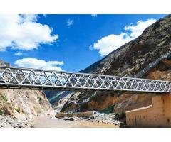 Large-Span Galvanized Truss Bridge