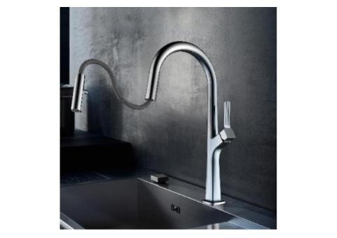 YINGTU-Rhine Pull-Out Hot and Cold Kitchen Faucet - 2/2