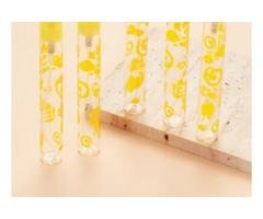 MUB 10ml Fashion Mini Glass Spray Perfume Bottle with Rose Atomizer