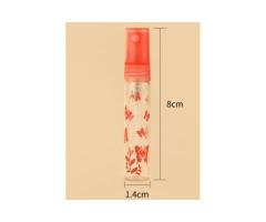 MUB 5ml Fashion Mini Glass Spray Perfume Bottle with Butterfly Atomizer