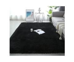 Solid-Color PV Fur Carpet for Living Room