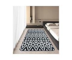 Soft Fluffy Jacquard Area Rug for Bedroom and Home