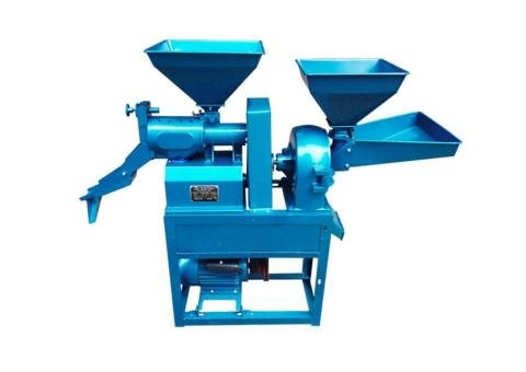 Rice mill and powder crusher combined machine