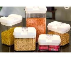 5-Piece Airtight Food & Lentils Container Set