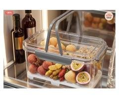Airtight Storage Box with Drainer & Carry Handles