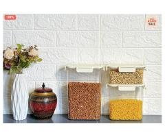 MoistureLock Multi-Shape Storage Canisters – Airtight & Space-Saving