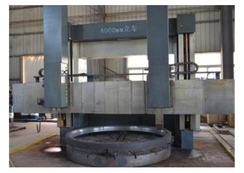 4-meter CNC vertical lathe - 2/2