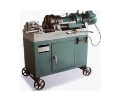 Re-bar threading machine
