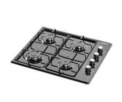 I-15A Built-in Black Enamel Hob with 4 Gas Burners