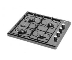 I-15A Countertop Black Gas Hob 4 Burners