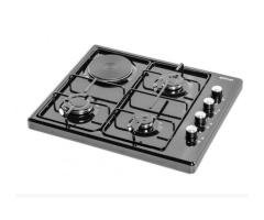 I-15HP Countertop Black Enamel Hob 3+1