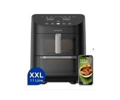 XXL 11 Liter Double Chamber Fastfryer Oil-Free Air Fryer HAF-11