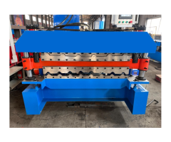 High-Efficiency Double Layer Roofing TR4 TR5 Aluzinc Calamine Roll Forming Machine