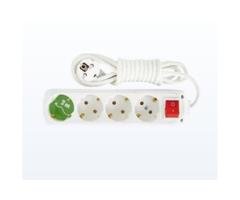 Grounded Multi-Socket Adapter