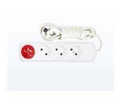 Ungrounded Multi-Socket Adapter