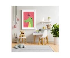 Be Silly Alligator Kids Wall Art – 1 Panel