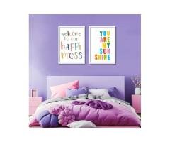 You Are My Sunshine Kids Wall Art – 2 Panel