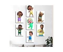 Learn & Play Cocomelon Theme Kids Wall Art