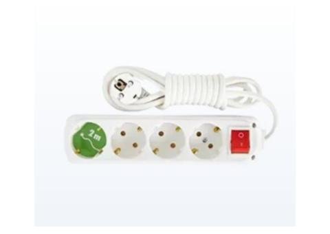 Grounded Multi-Socket Adapter