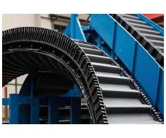 Corrugated Sidewall Conveyor Belt System with Cleats