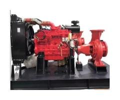 Horizontal End Suction Fire Pump with Diesel
