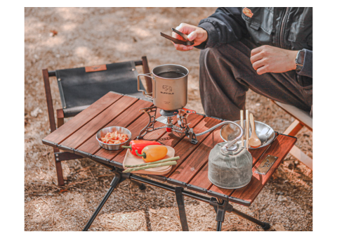 Mini Folding Roll Table for Compact Outdoor Convenience - 2/2