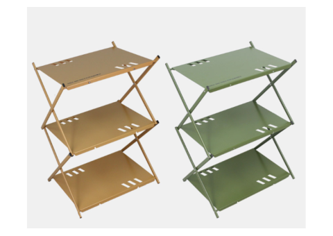 Forty Shelf Table with Smart Storage for Outdoor Use - 1/3
