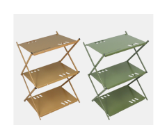 Forty Shelf Table with Smart Storage for Outdoor Use