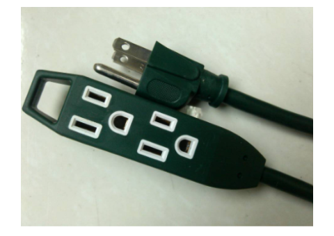 KT1304 2+1 Outlet Extension Cord for Reliable Power - 2/2