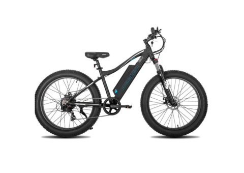 ROCKSHARK 26-Inch 500W Fat Tire Electric Mountain Bike