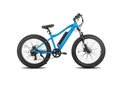 ROCKSHARK 26-Inch 500W Fat Tire Electric Mountain Bike - 2/2