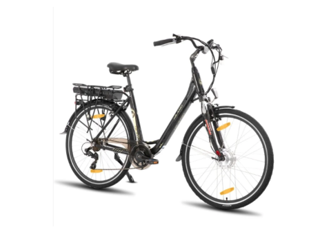 HILAND 28-Inch 7-Speed Electric City Bike - 1/3