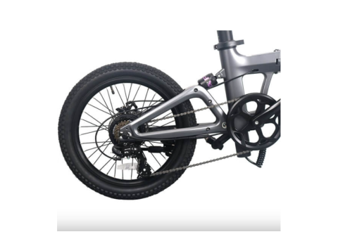 KK7016 Carbon Fibre Folding E-Bike - 1/3